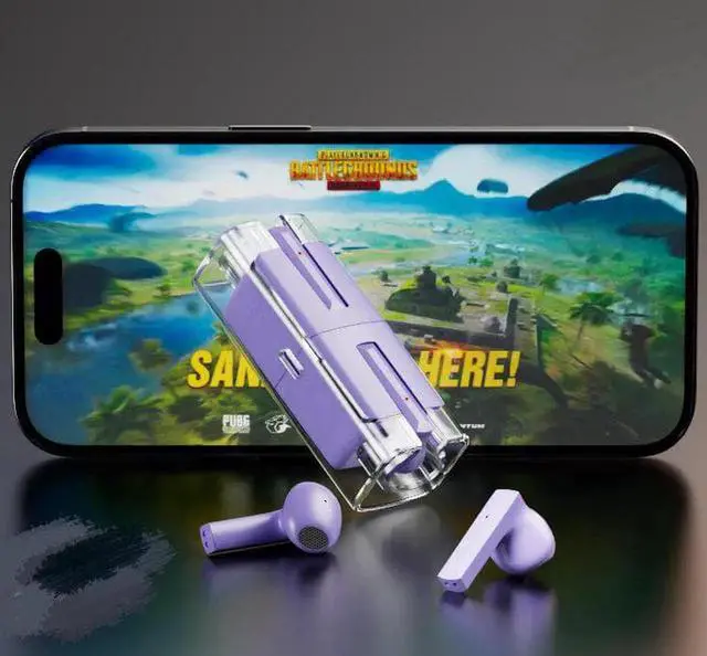 Alt view image 5 of 5 - Gemdeck Wireless Earbuds Bluetooth 5.3 Headphones Wireless Earphones Black