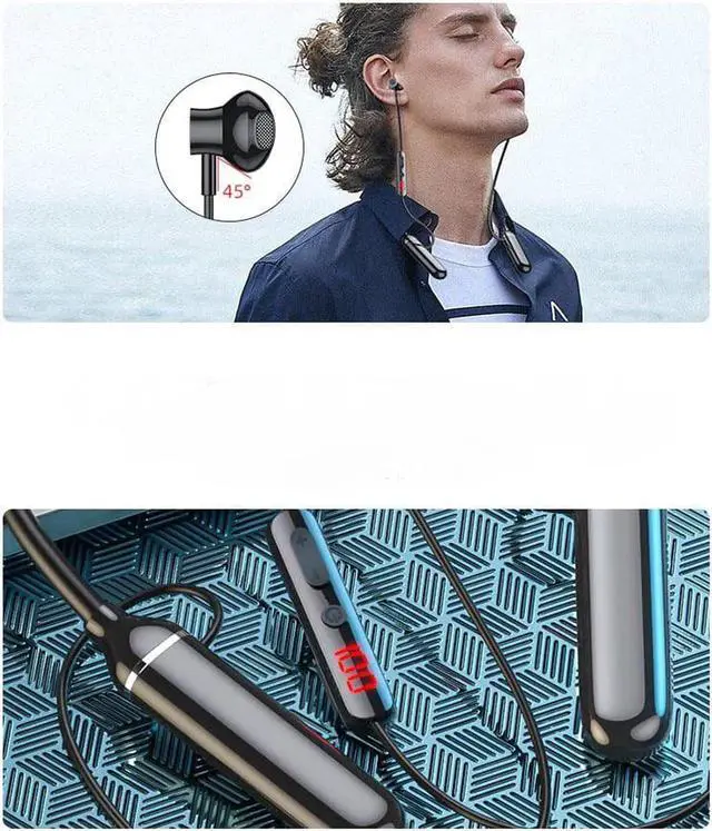 Alt view image 3 of 7 - Gemdeck Wireless Earbuds Bluetooth Earphones Wireless Earphones Purple