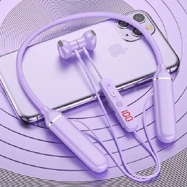 Main image of Gemdeck Wireless Earbuds Bluetooth Earphones Wireless Earphones Purple