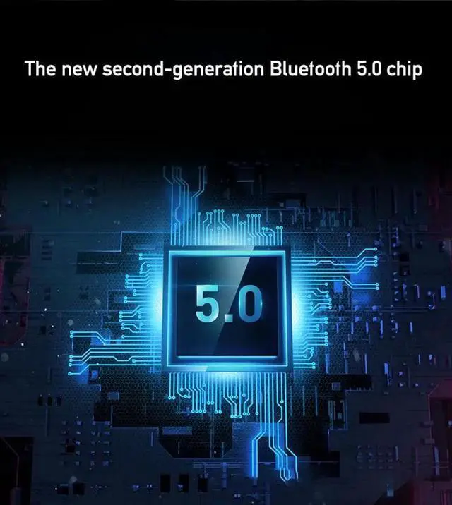 Alt view image 2 of 7 - Gemdeck Headset Bluetooth Stereo Headset Card, Wired Stereo Foldable Sports Music Bluetooth Headset