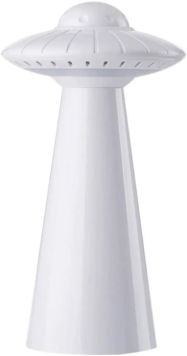 Alt view image 6 of 6 - Gemdeck Flying Saucer LED Table Lamp Eye Protection USB Rechargeable Dimming Atmosphere Light Reading Night Light Bedside Decor