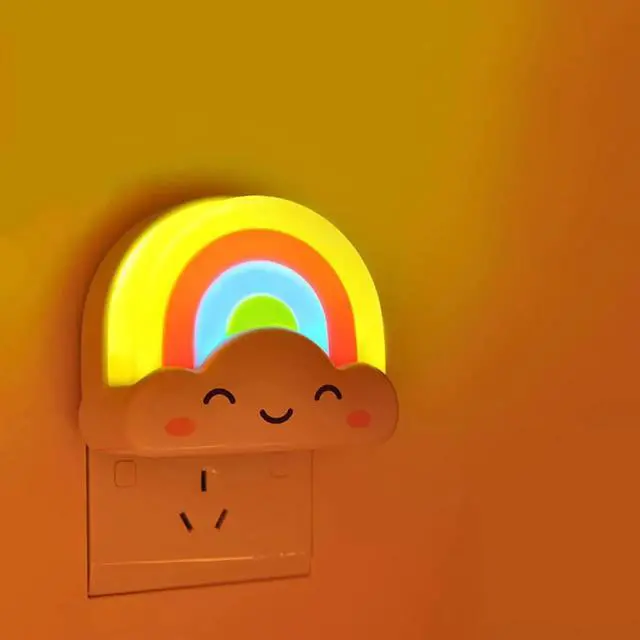 Main image of Gemdeck LED Rainbow Night Light, Plug in Night Light for Kids, Nightlight for Baby Children