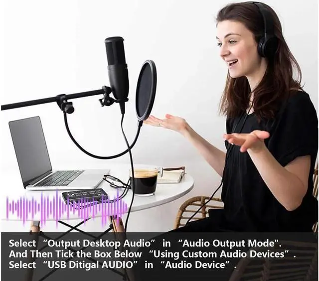 Alt view image 5 of 7 - 3X1 4K@60Hz Video Capture Device Video Capture Card 4K 60fps HDMI-compatible to HDMI&USB3.0/Type-C with Mic & 3.5mm Audio & IR for Game Record Live Streaming Broadcast