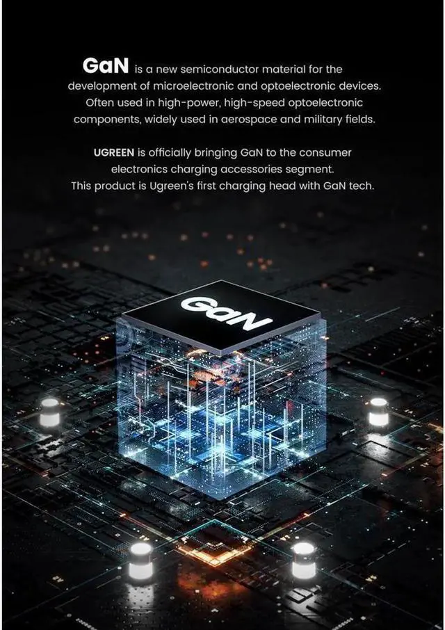 Alt view image 2 of 7 - Extreme Compact GaN Technology 65 Watt USB C Charger. 4-Port Compact iPhone Fast Charger Desktop USB Charging Station For iPhone12 Mini Pro Max/11/11 Pro Max Galaxy Tablet