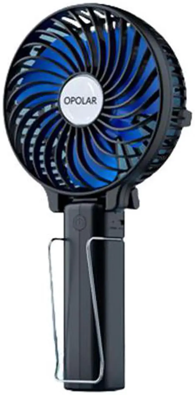 Main image of Gemdeck Mini Handheld Fan, USB Electric Portable Fan Outdoor Rechargeable Personal Fan Navy Blue