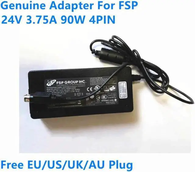 Main image of FSP 24V 3.75A 90W 4PIN FSP090-AAAN3 FSP090-AAAN2 AC Adapter For 90W Power Supply Charger