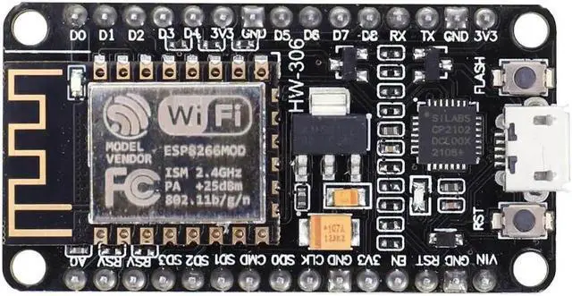 Main image of ESP8266 WiFi Internet of Things Development Board CP2102 WiFi Module Based ESP8266 ESP-12E Module Board Programmable