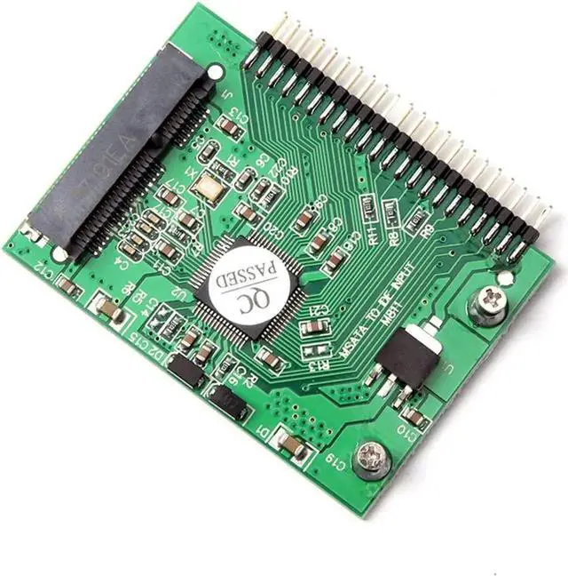 Alt view image 5 of 6 - Mini PCI-e MSata 1.8 SSD to 2.5 IDE inch HDD Hard Disk 3.3V 44pin Card PCI E Express mSATA SSD Adapter Converter for Laptop PC