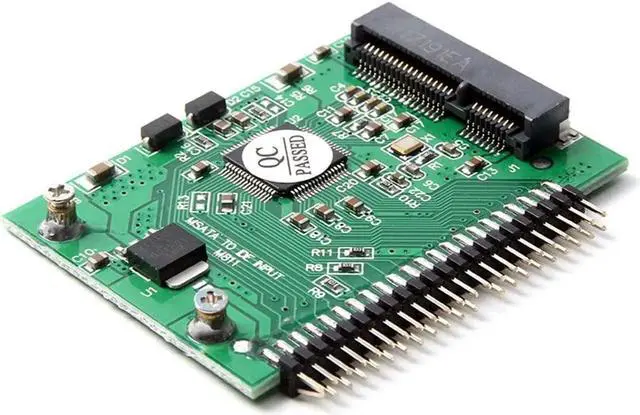 Alt view image 3 of 6 - Mini PCI-e MSata 1.8 SSD to 2.5 IDE inch HDD Hard Disk 3.3V 44pin Card PCI E Express mSATA SSD Adapter Converter for Laptop PC