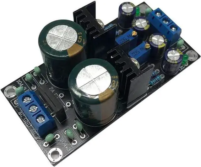 Alt view image 2 of 7 - LM337 DC Adjustable Regulated Power Supply Board: Positive and Negative Regulated Power Supply Adjustable Module XR-103 (1Piece)
