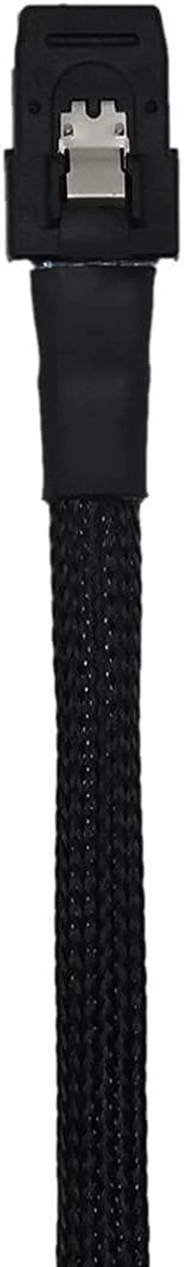 Alt view image 3 of 3 - Internal Mini SAS 36 SFF-8087 to SFF-8482 Connectors, Mini SAS 4i SFF-8087 36 Pin to SAS 4X SFF-8482 29Pin Hard Disk SAS Cable Powered with 4X 4Pin SATA Power Cable (10cm,Red)