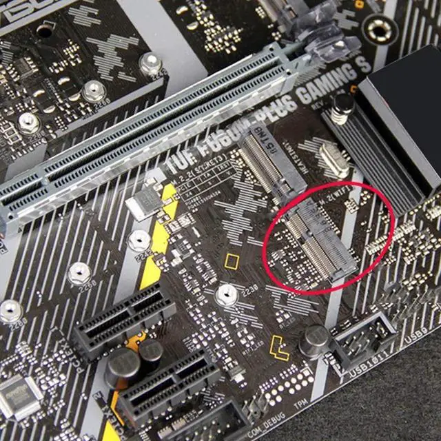 Alt view image 2 of 7 - Riser Card M.2 NGFF Key A-E to Dual USB2.0 Extension Cable Card M.2 to USB Expansion Card Converter Cable Desktop USB HUB USB 2.0 Connector Adapter Port Multilier