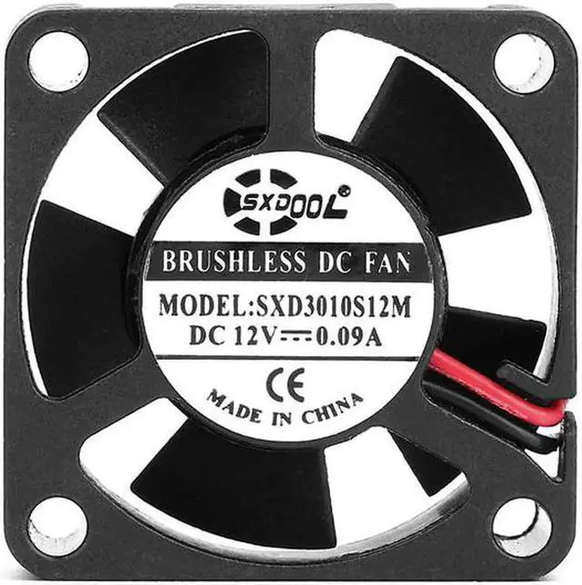 Main image of 5pcs 3010 Cooling-fan 3D Pinter Parts 30x30x10MM 12V 5V 24V 2Pin DC Cooler Small Cooling Fan DIY Reprap For j-head hotend