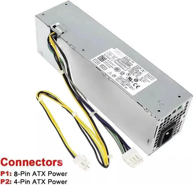 Alt view image 3 of 6 - for OptiPlex 3020 7020 9020 T7100 SFF Power Supply AC255ES-01 L255ES-00 L255ES-01 F255ES-00 D255AS-00 H255ES-00 H255ES-01