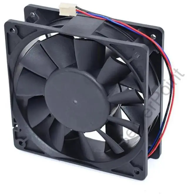 Alt view image 2 of 2 - FFB1224EHE-F00 DC 24V 1.50A 3- wire Server Square Strong Wind Cooling Fan