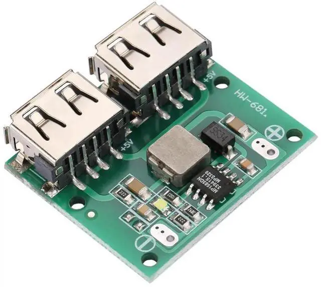 Main image of Dual USB Charger Module Output 9V/12V/24V To 5V 3A DC-DC Step Down Power Charger Module