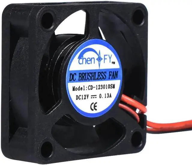 Alt view image 3 of 3 - 3D Pinter Parts 3010 fan 30MM 30x30x10MM 12V 5V 24V 2Pin DC Cooler Small Cooling Fan DIY Reprap For j-head hotend