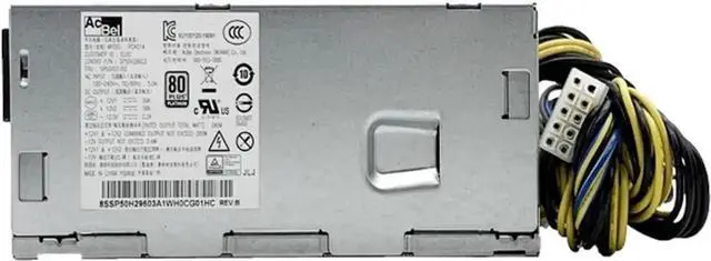 Alt view image 6 of 6 - 5P50V03183 for M70S M70T M80S M80T M90S P340 P350 G5-14IMB05 V50t-13IOB G2 380W Power Supply PCK014 5P51D77151 5P51D77088