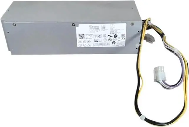 Alt view image 3 of 3 - 180W PSU for 3040 3046 3650 5040 7040 SFF MT Power Supply UH180ES-00 0J1J77 L180ES-00 05XV5K AC180AS-00 02GXHK(6Pin 4Pin)
