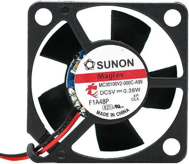 Main image of 2cps 30mm fan For Sunon MC30100V2-000C-A99 3010 5V 0.38W Quiet Cooling Fan 4.6CFM 8000RPM