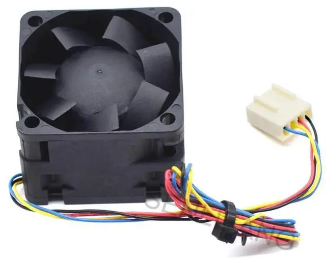 Alt view image 2 of 2 - De nuevo para PF40281BX-Q050-Q99 4cm 4028 12V 12V 7,20 W 4 cables de alimentación del servidor de ventilador de refrigeración