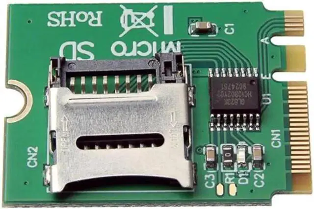 Main image of M2 NGFF Key A.E WIFI Slot to Micro-SD SDHC SDXC TF Card Reader T-Flash Card M.2 A+E Card Adapter Kit