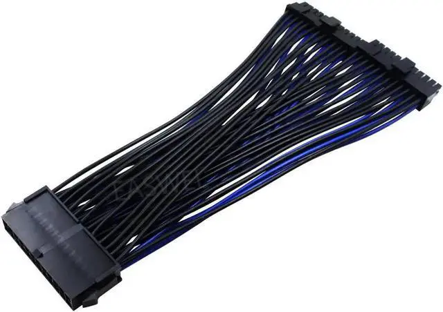 Alt view image 2 of 2 - 24Pin ATX PSU Y Cable 24 pin Cable de alimentación del divisor de 20cm Y divisor