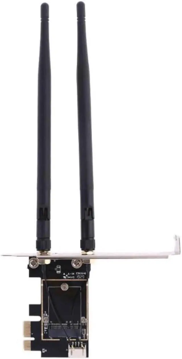 Alt view image 4 of 4 - Wireless Card to pci E-1X to NGFF-Ekey PCIE Laptop Pc WIFI WLAN Card Adapter Dual Antenna Adapter Board