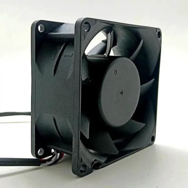 Alt view image 3 of 3 - AB8038H12-F 80mm High Speed Air Flow CFM Powerful DC 12V Cooling Fan,for Miner PC Case Cabinets