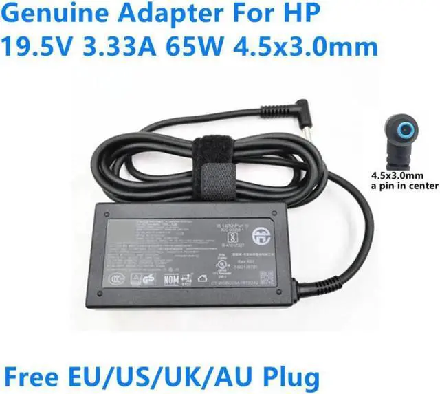 Main image of 19.5V 3.33A 65W TPN-LA08 TPN-CA07 AC Adapter For HP 913691-850 913623-001 913623-002 Laptop Power Supply Charger
