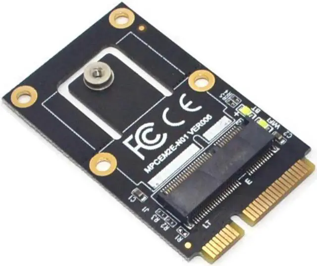 Alt view image 3 of 5 - M.2 Wifi Adapter M.2 NGFF to Mini PCI-E Adapter For M.2 Wifi Bluetooth Wireless Wlan Card Intel AX200 9260 8265 8260 For Laptop