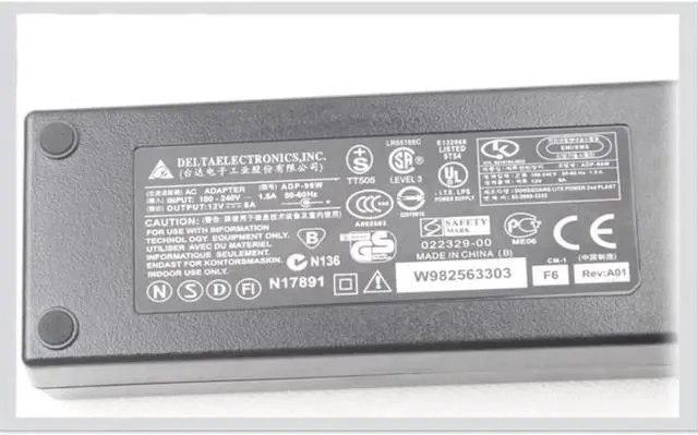 Alt view image 2 of 2 - Detla ADP-96W DPS-90FB A 12V 8A 7.5A 96W 4PIN AC Power Adapter For QNAP TS-419P II NAS Qnap TS-419P Power Supply Charger