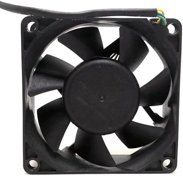 Alt view image 4 of 4 - 2pcs PVA070G12Q DC Brushless 12V 0.50A 7025 70*70*25MM 4 Wire Pwm Cooling Fan