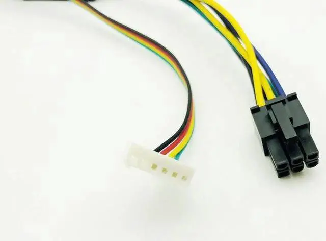 Alt view image 5 of 6 - 30cm ATX Main 24Pin to 6Pin PCI-E PSU Power Adapter Cable 18AWG Power Supply for HP Z220 Z230 SFF Server Workstation Motherboard