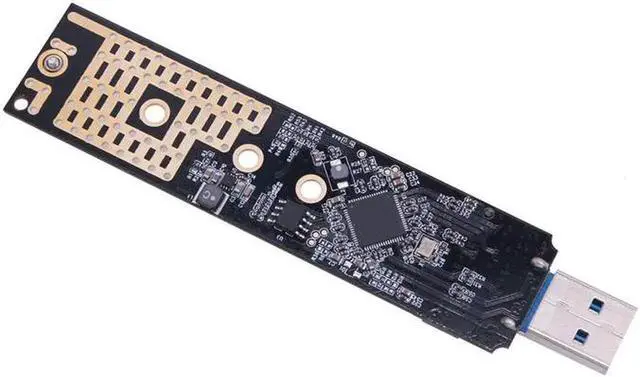 Alt view image 5 of 5 - M.2 NVME to USB Adapter M-Key M.2 NGFF NVME to USB 3.1 Card Reader 10Gbps M.2 USB Adapter for Windows XP 7 8 10, MAC OS