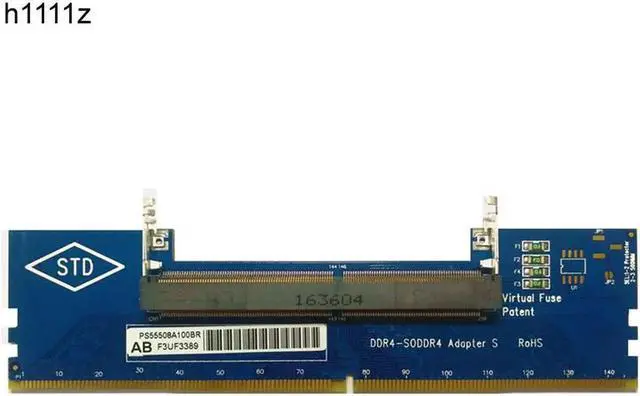 Main image of Computer Components DDR4 Laptop SO-DIMM to Desktop DIMM Memory RAM Connector Adapter Desktop PC Memory Cards Transfer Adaptor