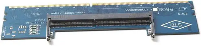 Alt view image 2 of 6 - Computer Components DDR4 Laptop SO-DIMM to Desktop DIMM Memory RAM Connector Adapter Desktop PC Memory Cards Transfer Adaptor