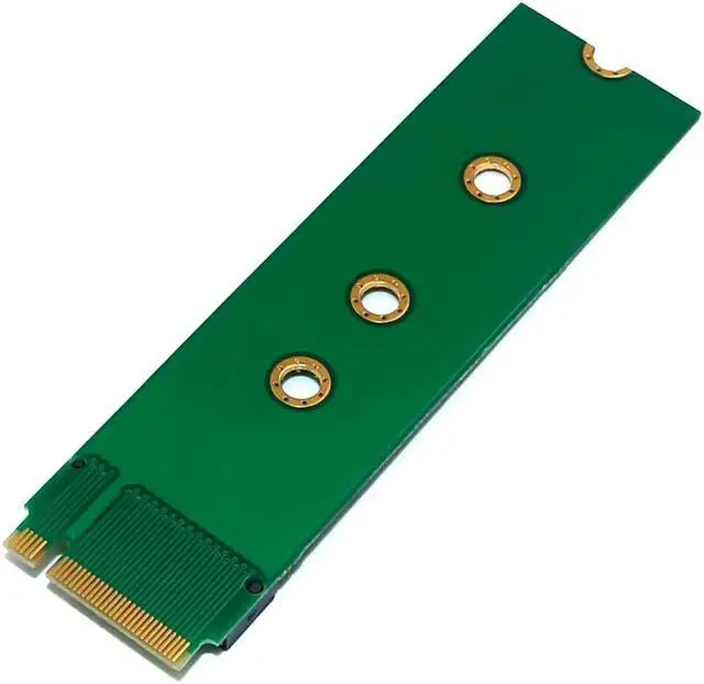 Alt view image 3 of 3 - QINDIAN Add On Cards Converter M.2 NGFF Key B to Key B Adapter M.2/M2 NGFF Raiser Riser Card for SATA-bus NGFF SSD M2 WiFi Cards