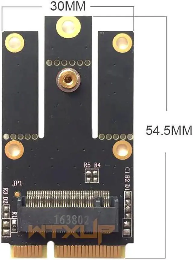 Main image of M.2 NGFF to Mini PCI-E Converter Adapter for M.2 Wifi Wlan Bluetooth Card for Intel AX200 9260 8265 8260 for Laptop Desktop
