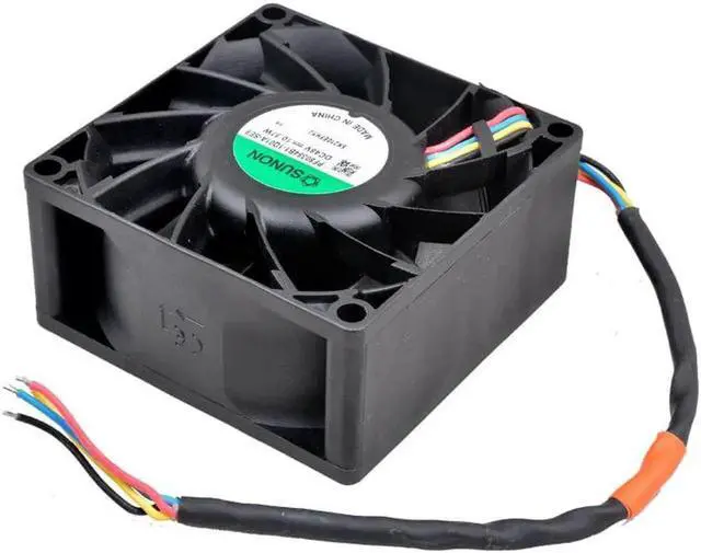 Alt view image 3 of 5 - PF80384B1-Q01A-SE9 8cm 80mm fan 80x80x38mm DC48V 10.37W 4 lines Cooling fan for server inverter car