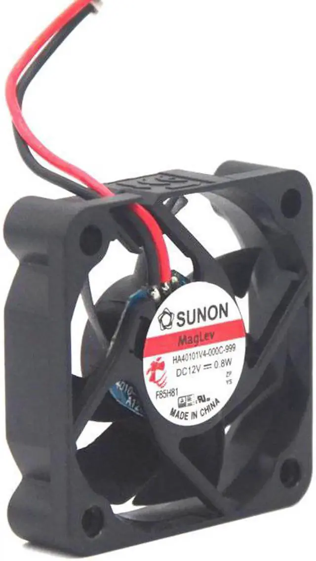 Alt view image 2 of 2 - 2pcs For Sunon HA40101V4-000C-999 DC12V 0.8W 4cm quiet cooling fan 40mm