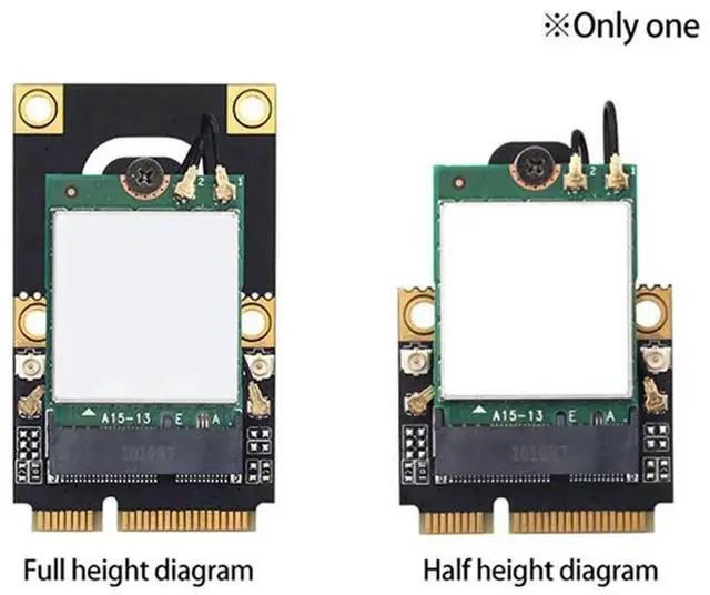 Alt view image 4 of 4 - M.2 NGFF to Mini PCI-E Adapter for M.2 Wifi Bluetooth Wireless Wlan Card AX200 9260 8265 8260 for Laptop