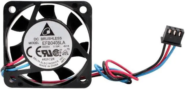 Alt view image 2 of 4 - EFB0405LA 4CM 40mm fan 40x40x10mm 4010 DC5V 0.10A 3 lines 3pin Cooling fan for IPC power monitor host