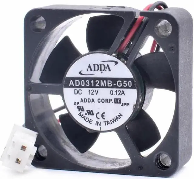 Alt view image 2 of 4 - AD0312MB-G50 3010 3cm 30mm fan 30x30x10mm DC12V 0.12A set-top box router micro cooling fan