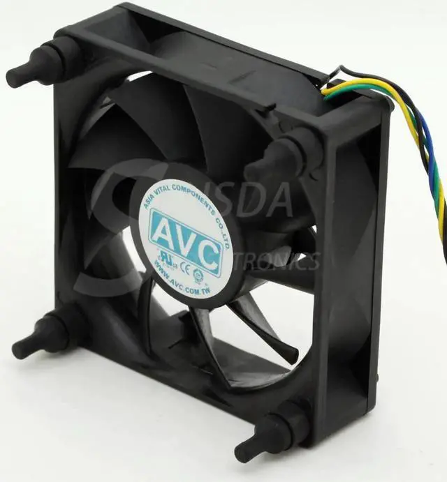 Alt view image 4 of 4 - For AVC DA07020T12U 7CM 70mm cpu case cooling fans 7020 DC 12V pwm tempreture cooler