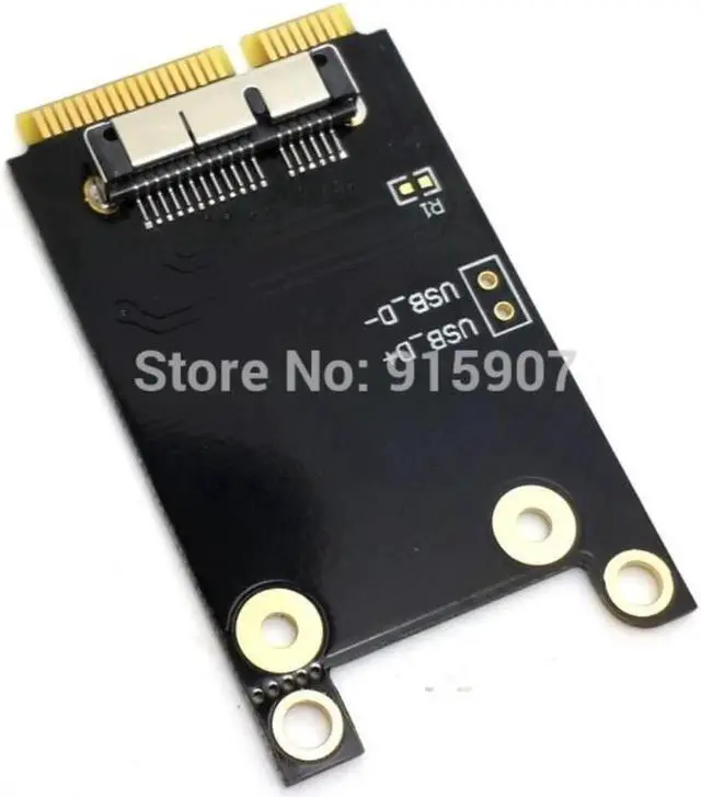 Alt view image 3 of 3 - CY Wireless WIFI Mini PCI-E Card for Mac book Broadcom BCM94360CD/BCM94331CD BCM94331CD BCM943224P
