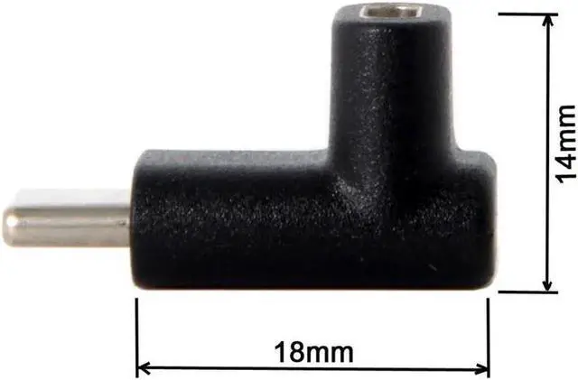 Alt view image 2 of 3 - Reversible USB 3.1 Type-C Male to Female Extension Adapter for Laptop & Phone 90 Degree Up or Down Angled