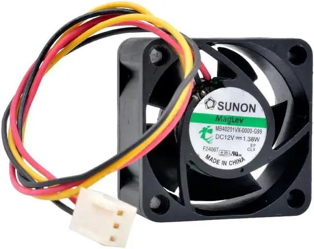 Main image of MB40201VX-0000-G99 4cm 40mm fan 40x40x20mm DC12V 1.38W 3pin Cooling fan for 1U power supply