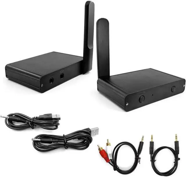 Alt view image 5 of 5 - Hifi Digital Wireless Audio Adapter Music Sound Wireless Transmitter Receiver Transceiver With 3.5mm Audio Cable For Ipad