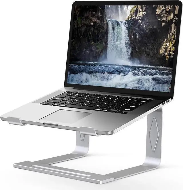 Main image of Laptop Stand for Desk Metal Laptop Riser Holder Removable Notebook Stand Ventilated Cooling Computer Riser Compatible with 10-15.6 Laptops
